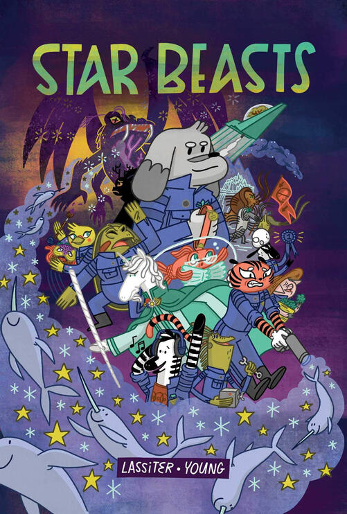 Star Beasts by Allyson Lassiter and Stephanie Young, colors by Lisa Hadley